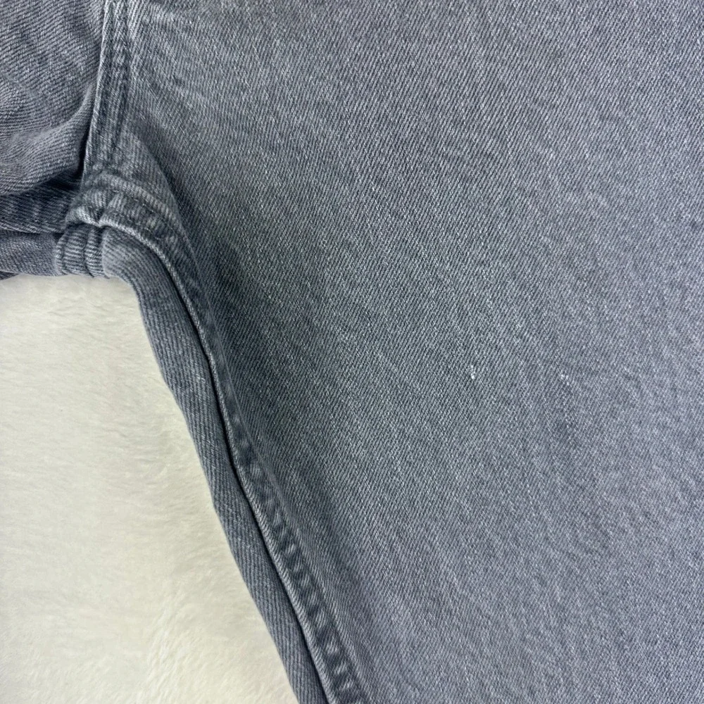 Lee Jeans Mens Regular Fit 34x29 Grey Straight Leg Denim Cotton Pants VTG Y2K‎